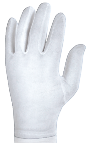 nylon single knit inspection gloves perlon