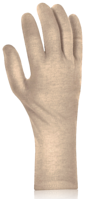 interlock natural liner gloves for dipping