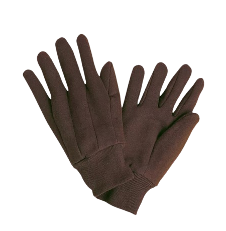 2-PHALI BROWN JERSEY GLOVES <br>Style # HM-2726