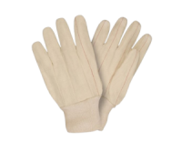 COTTON DOUBLE PALM GLOVES QUILTED WITH K/W - Style # HM-120