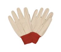 COTTON CANVAS NATURAL DOUBLE PLAM RED K/W - Style # HM-105