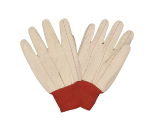 HM-1039 COTTON CANVAS NATURAL DOUBLE PLAM RED K/W