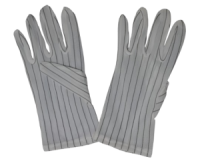 NYLON-POLYESTER STRIPED GLOVES <br>Style # HM-1030